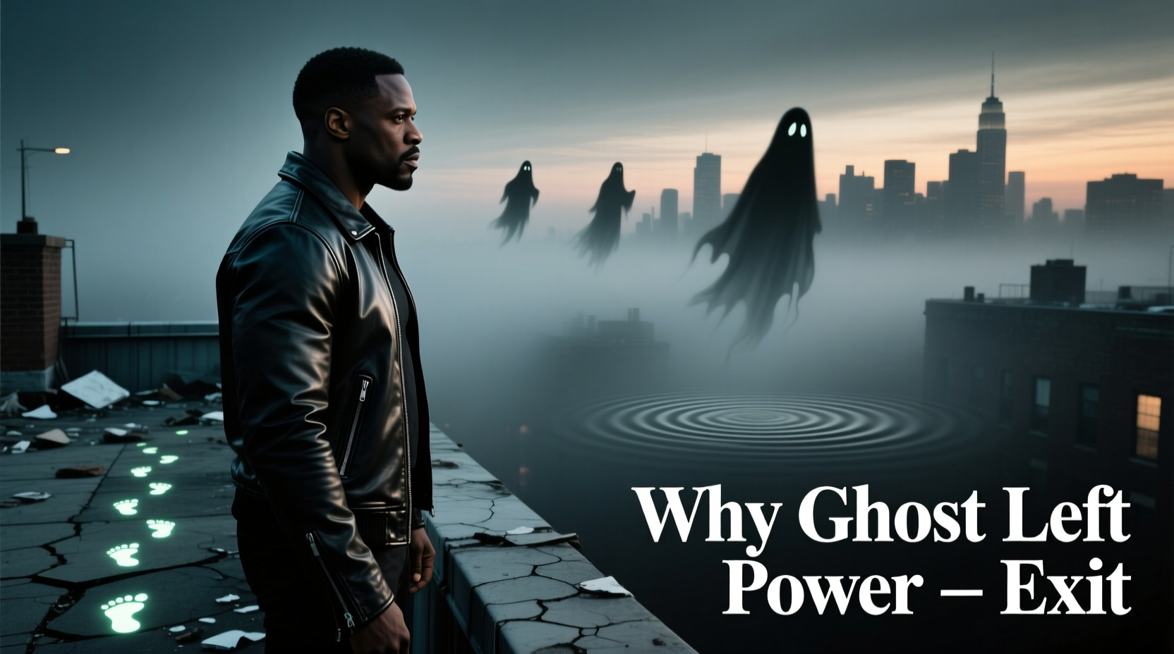 why omari hardwick left power exploring ghosts exit