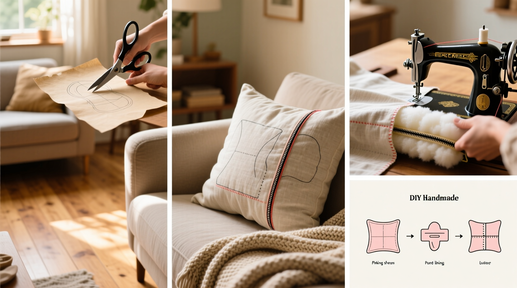 creative step by step guide how to make cushions from scratch for home comfort