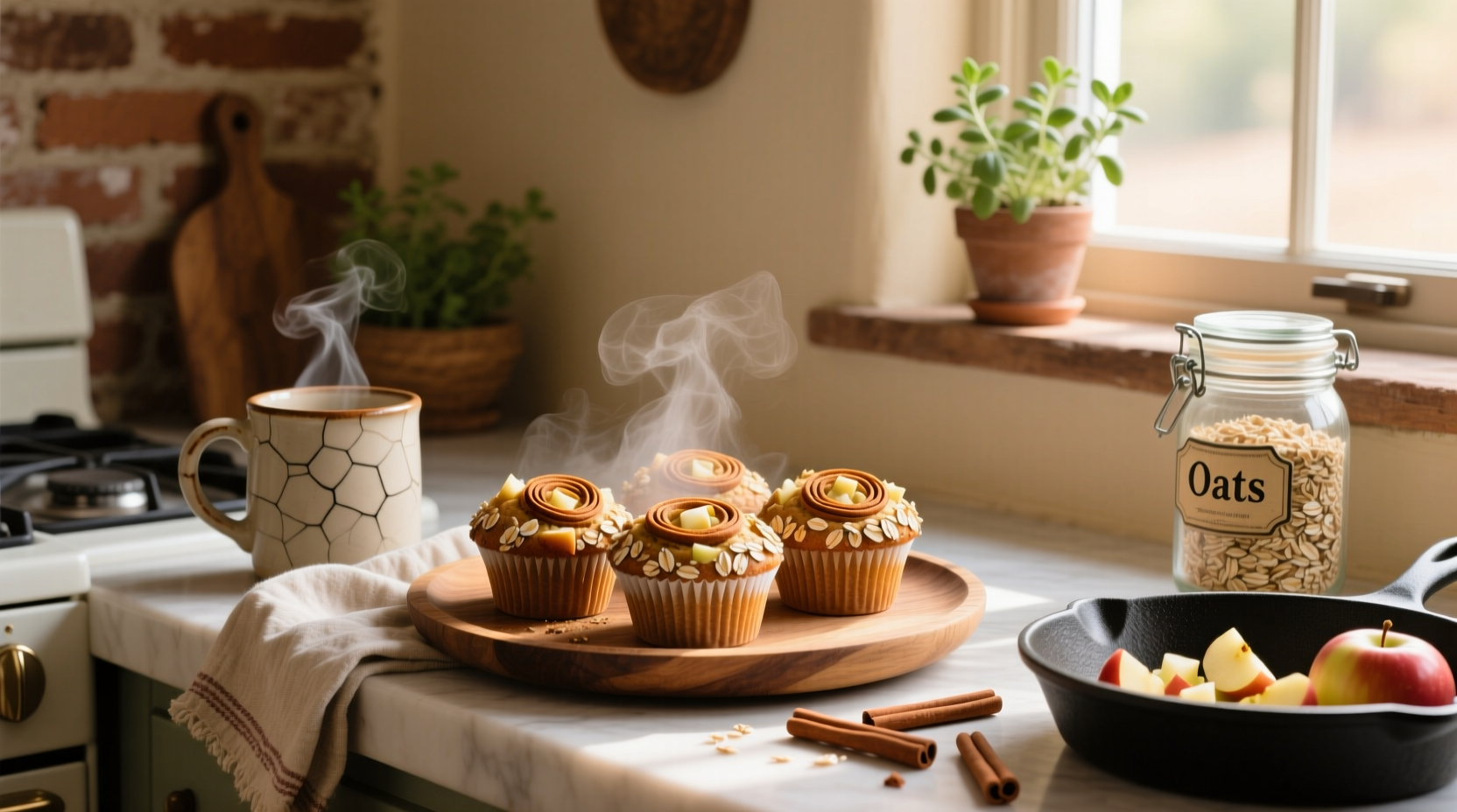 apple oat cinnamon muffins guide