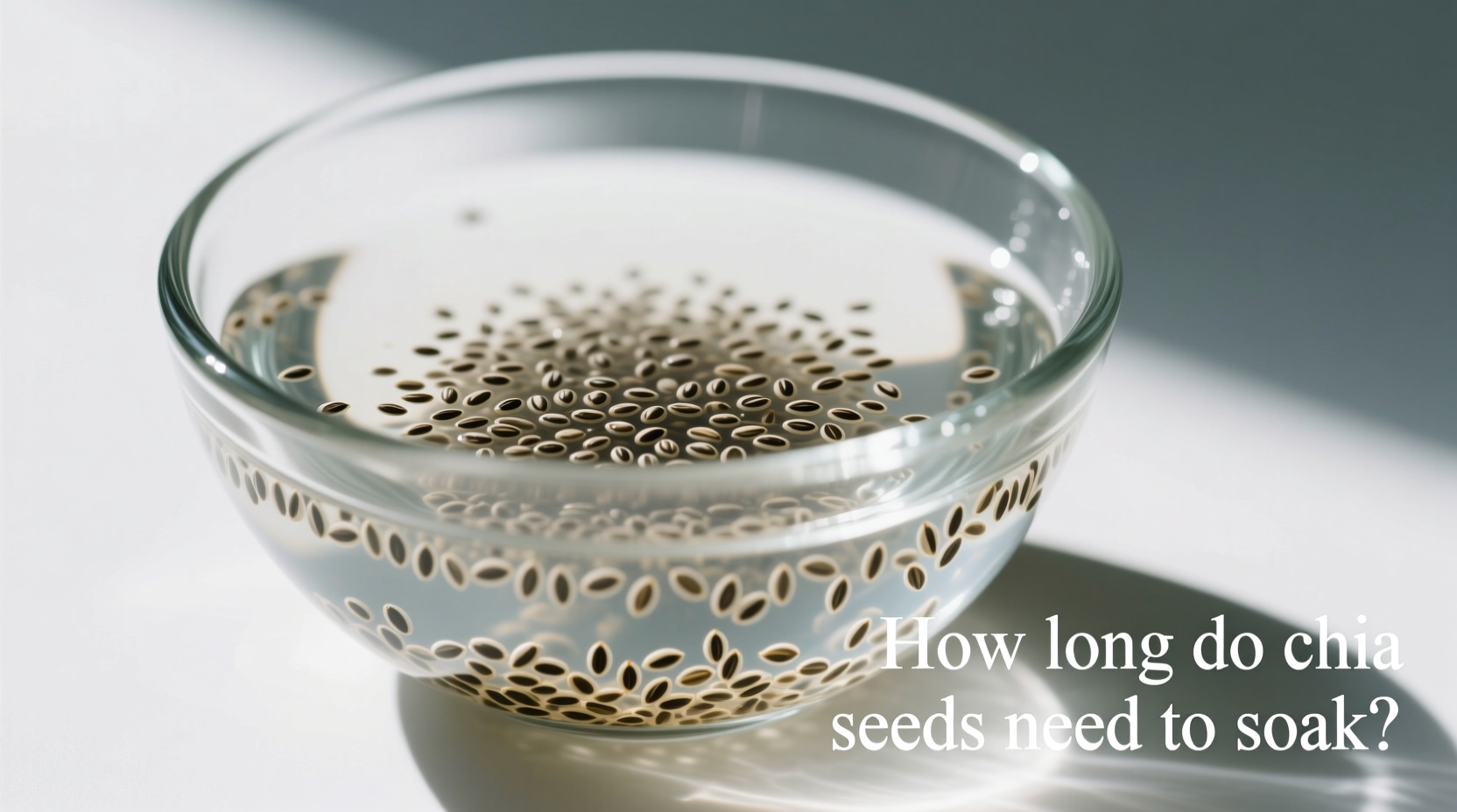 how long do chia seeds need to soak