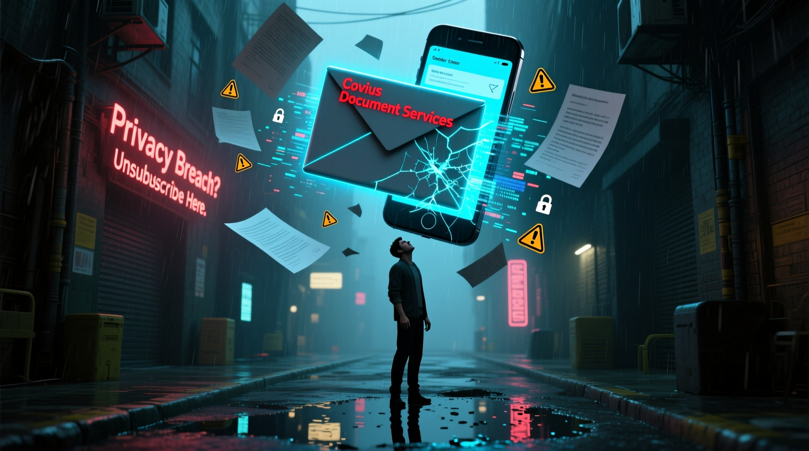 why am i getting mail from covius document services reasons