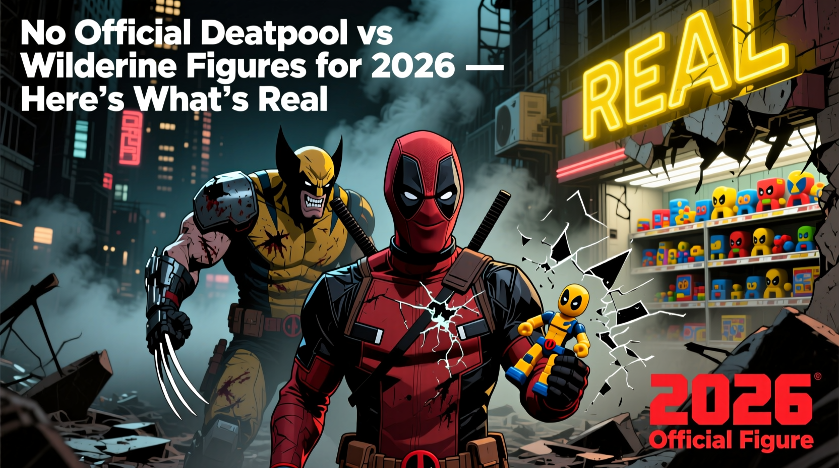 deadpool vs wolverine figures 2026