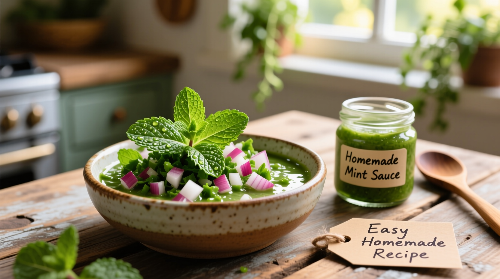 how do you make mint sauce