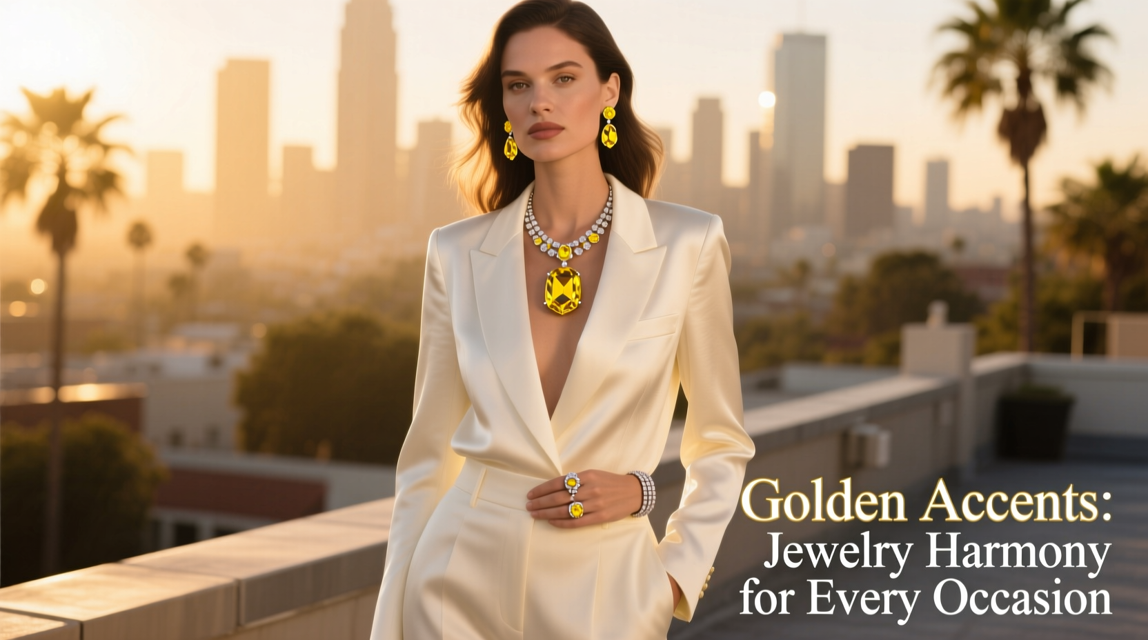 how to perfectly coordinate jewelry styles with yellow gemstone accents for any occasion