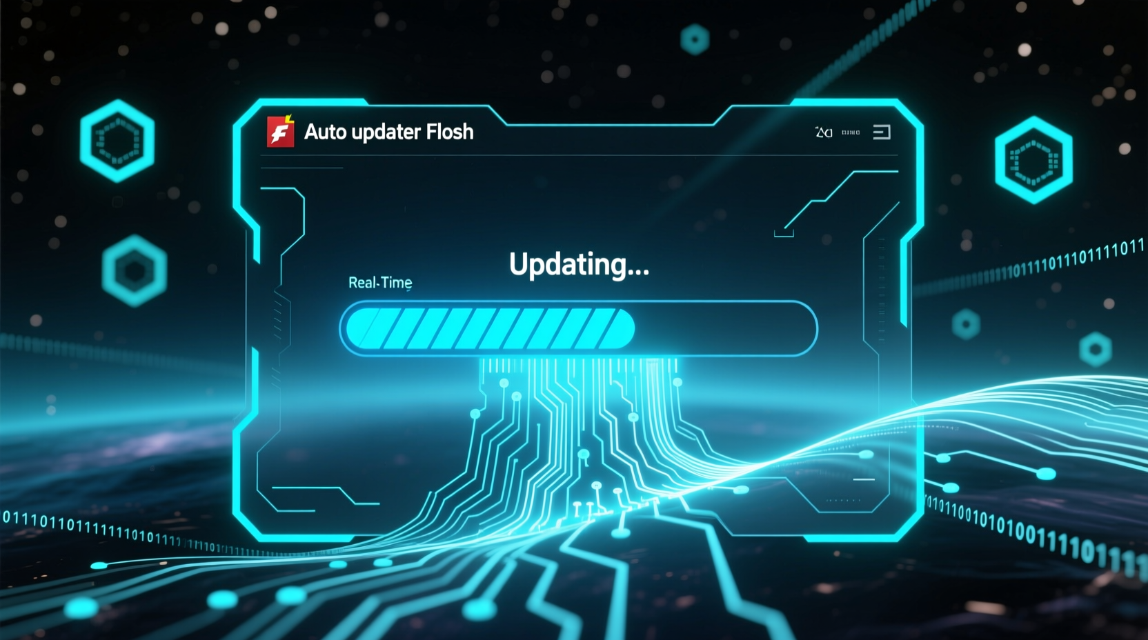 Alternative Flash Auto Updater Updates Flash in the Background? No.