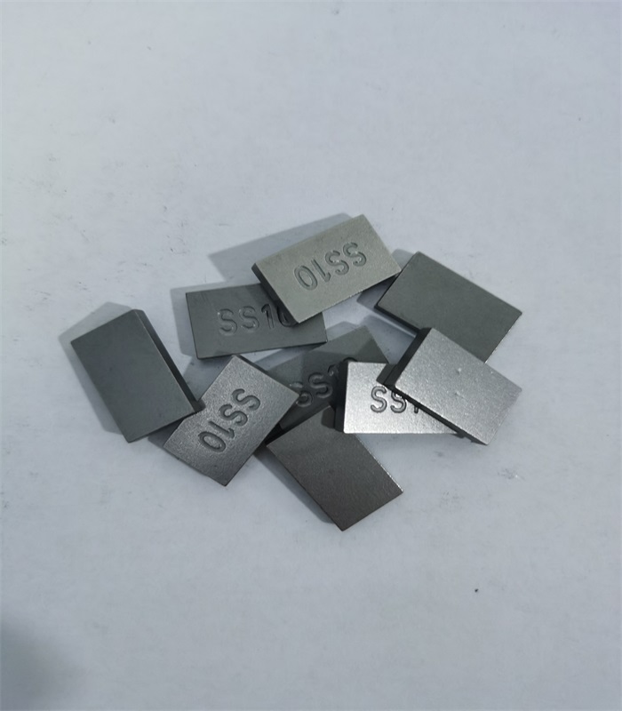 K20 Tungsten Carbide Brazed Tips SS10 For Cutting Stone