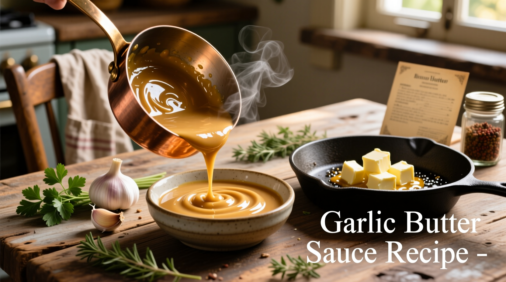 Perfect Garlic Butter Sauce Recipe: 5-Minute Classic