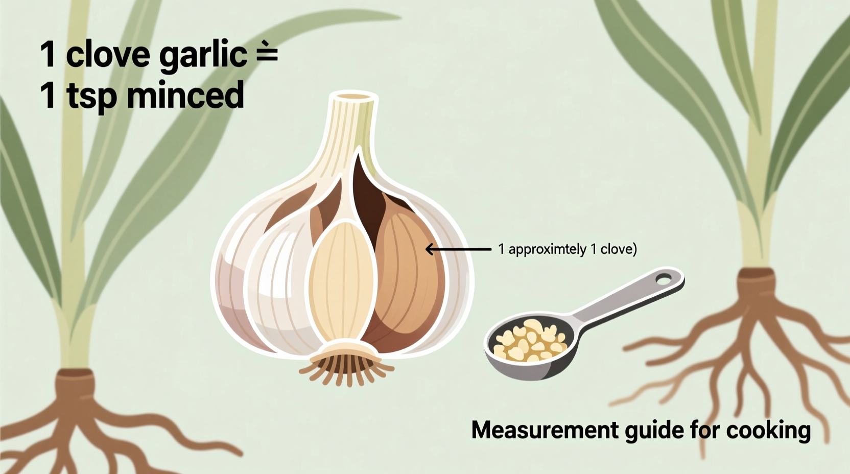 One Clove Garlic Equals How Many Teaspoons? Exact Measurements