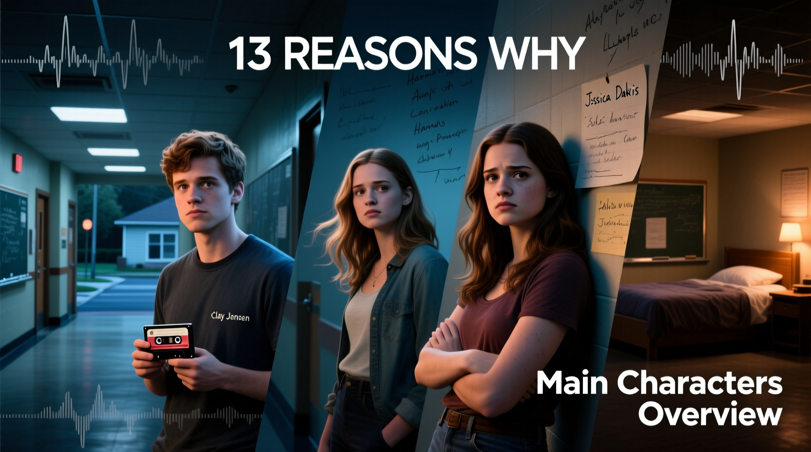 13 reasons why cast main actors characters series overview