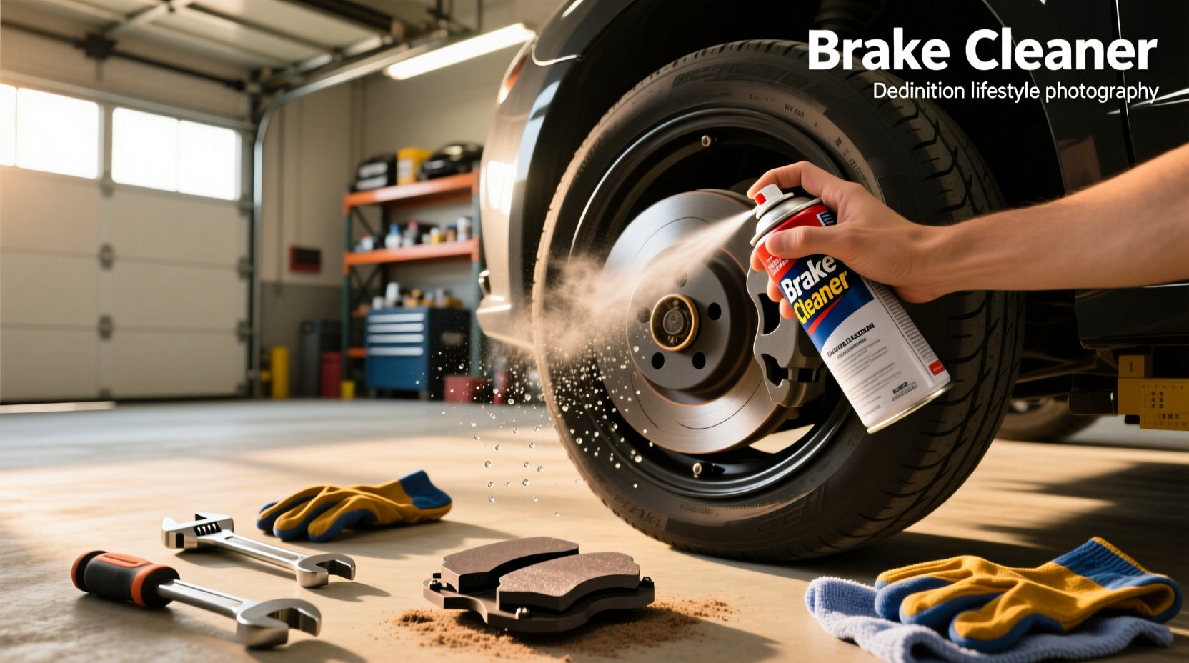 How to choose clean brake pads cleaner,Can I spray brake cleaner without removing the tire?