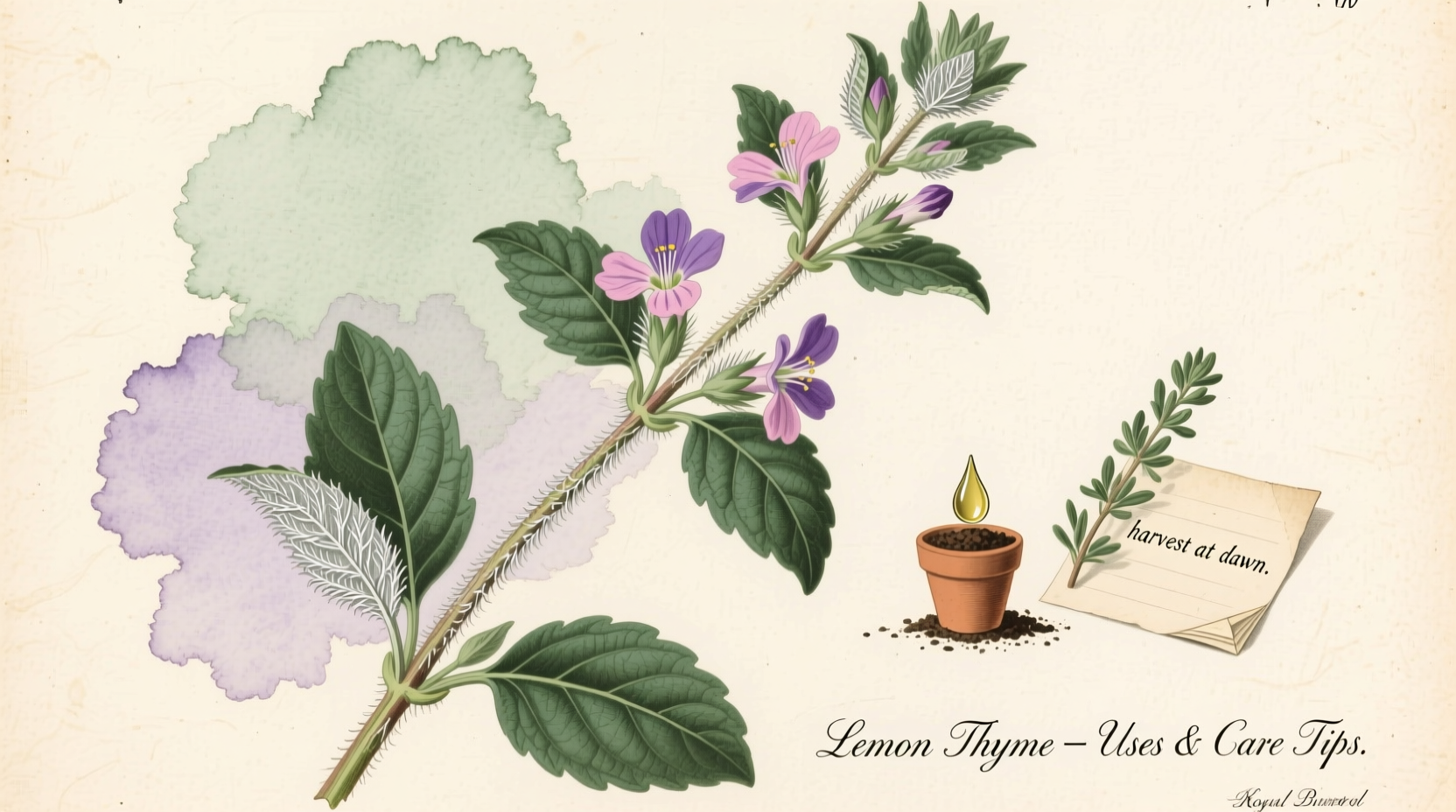 What to Do with Lemon Thyme: Uses & Care Tips