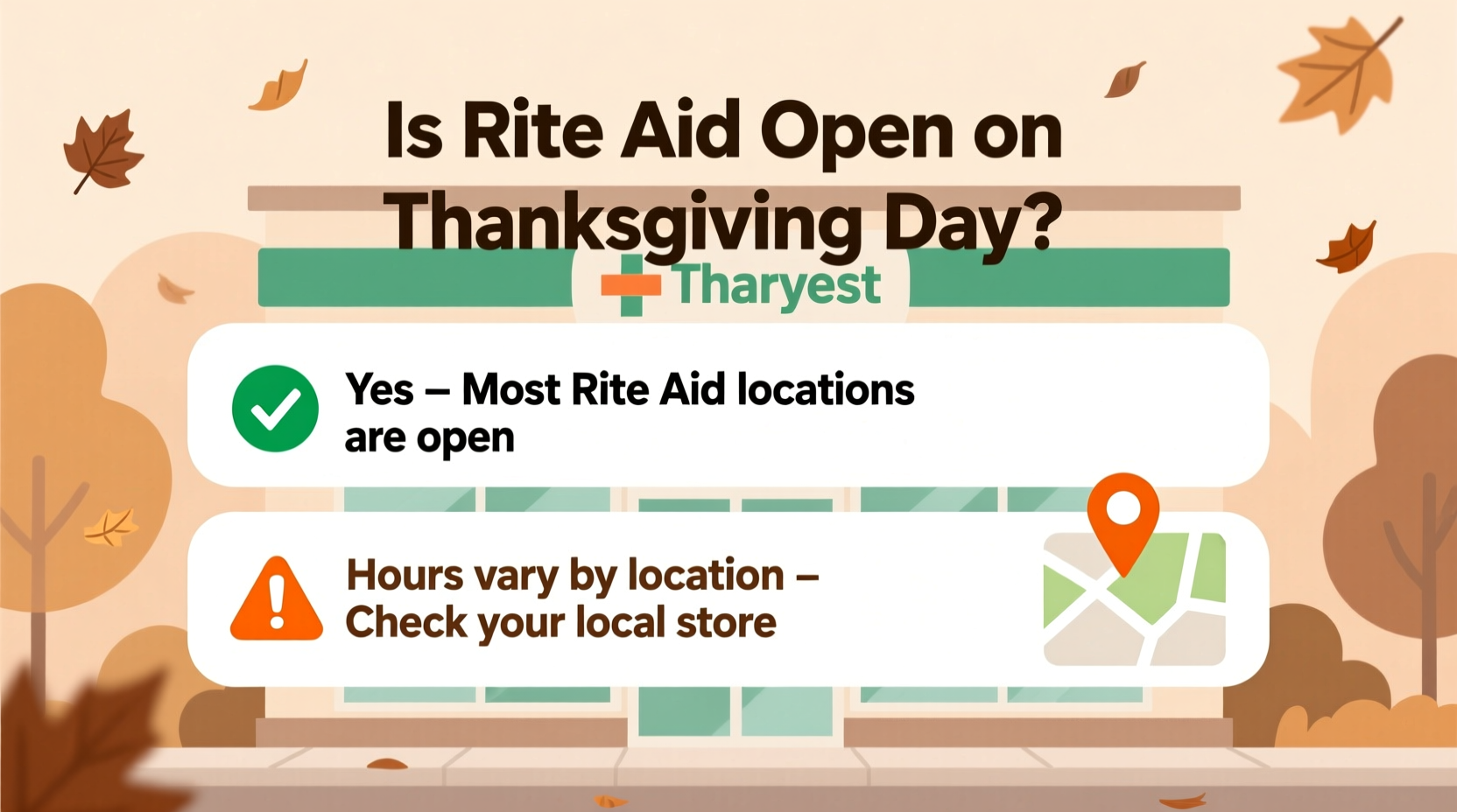 is rite aid open on thanksgiving day