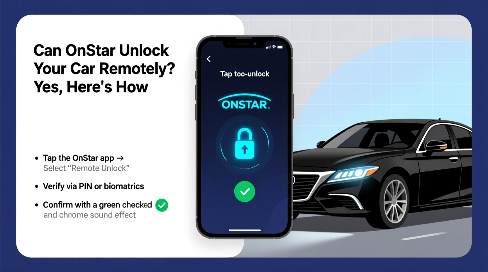 can onstar unlock your car