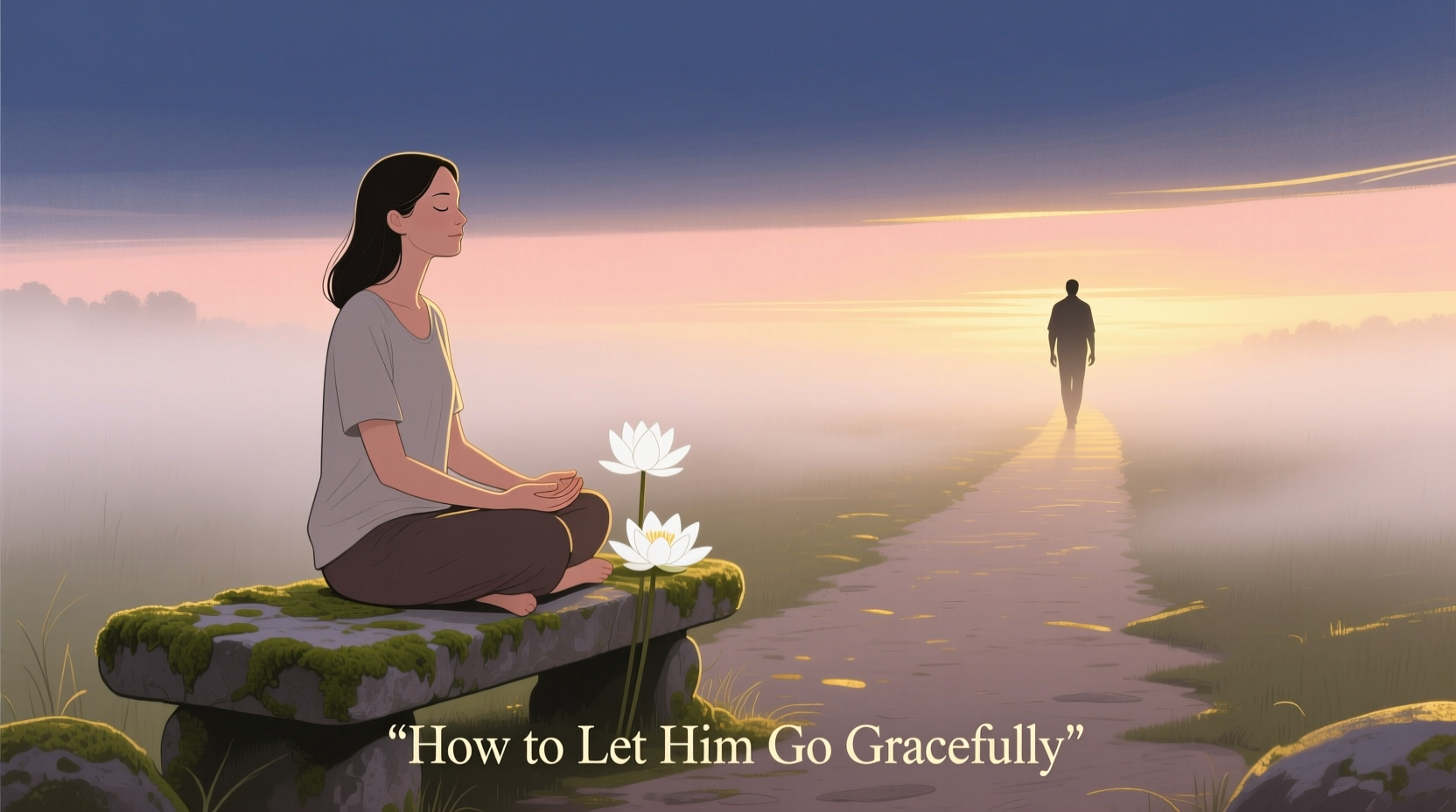how to let him go gracefully a compassionate guide to finding your peace