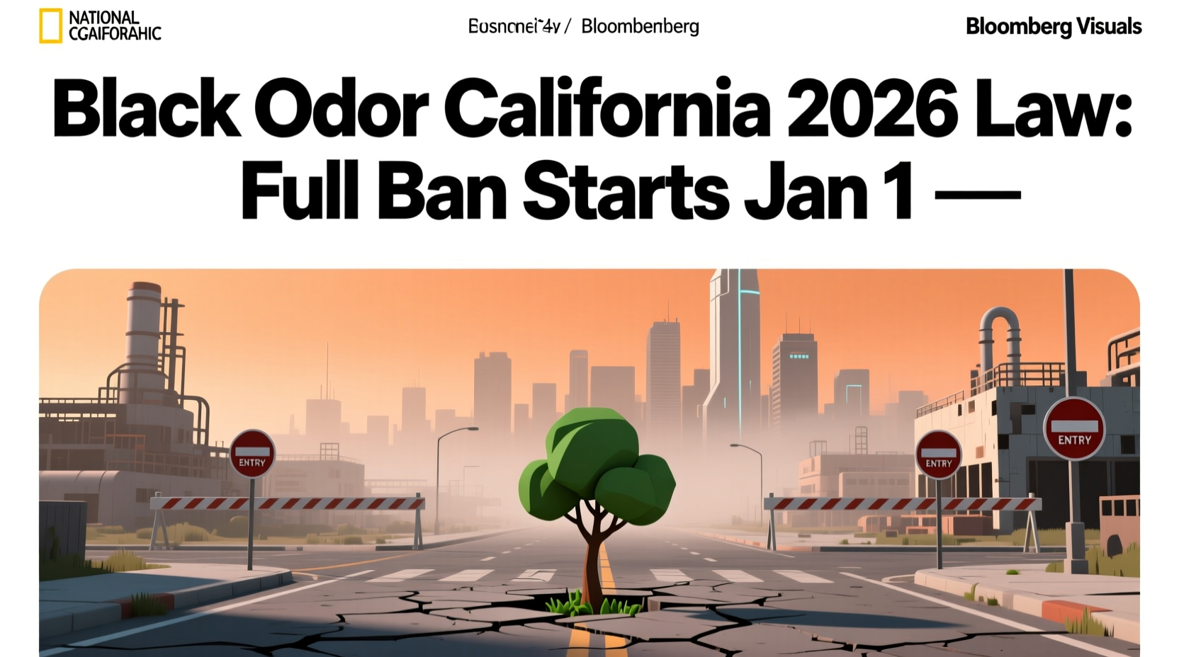 Black Odor California 2026 Law Full Ban Starts Jan 1 