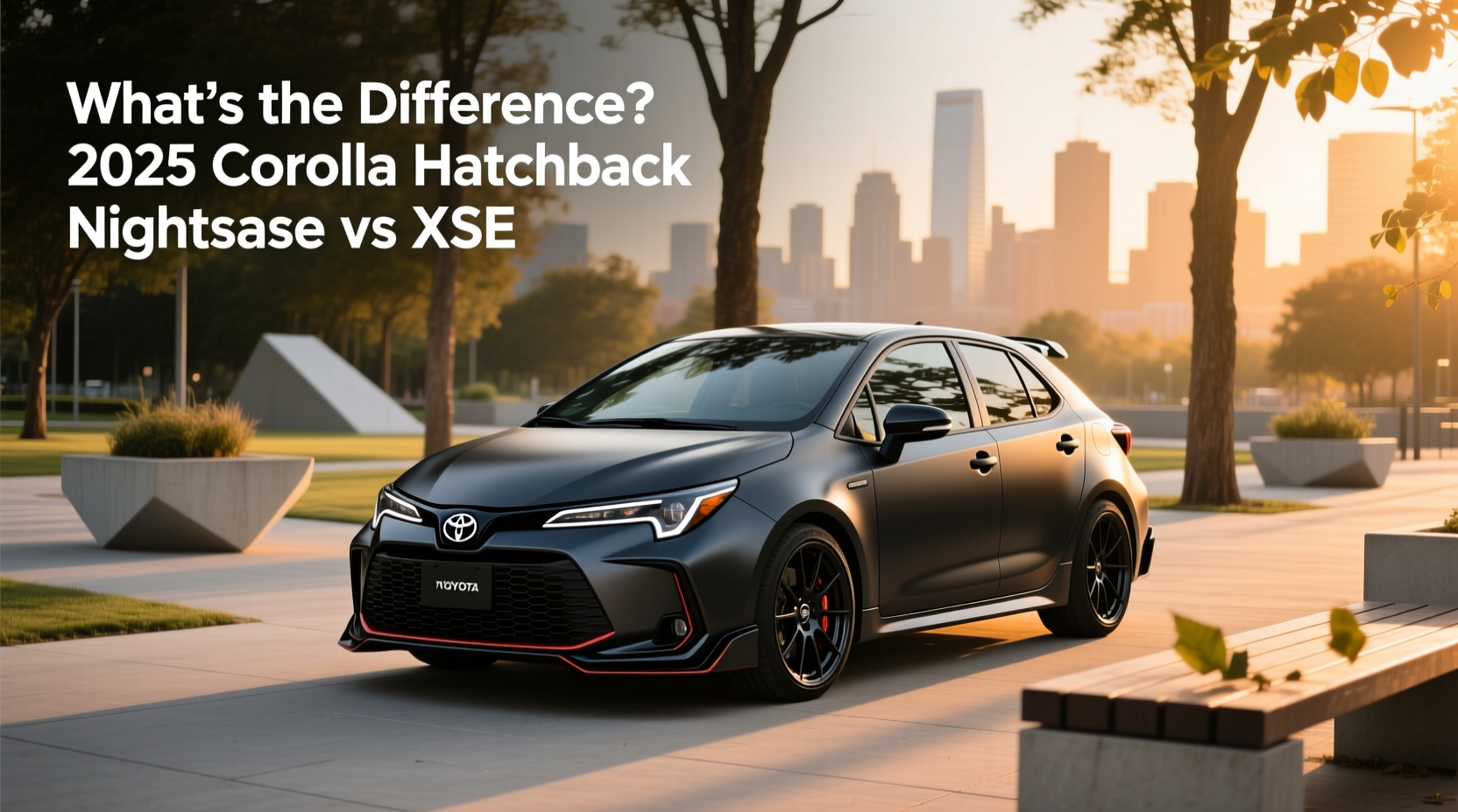 2025 Corolla Hatchback XSE vs Nightshade Guide