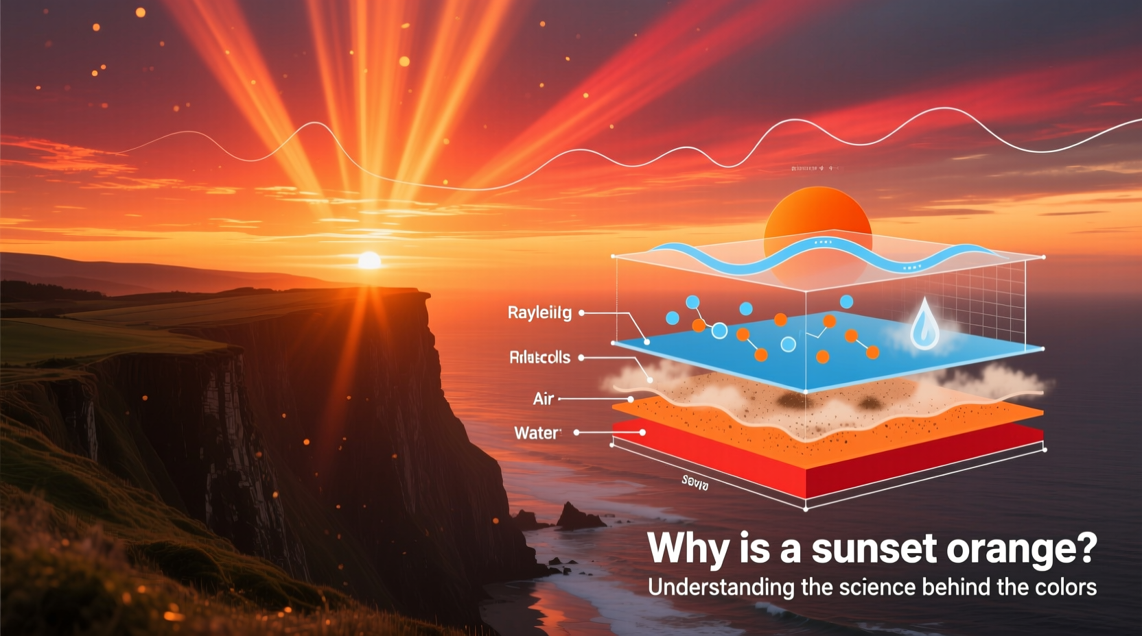 why is a sunset orange understanding the science behind the colors