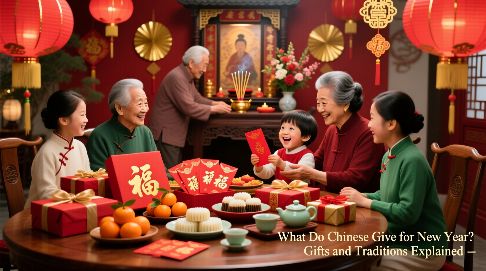 what do chinese give for new year