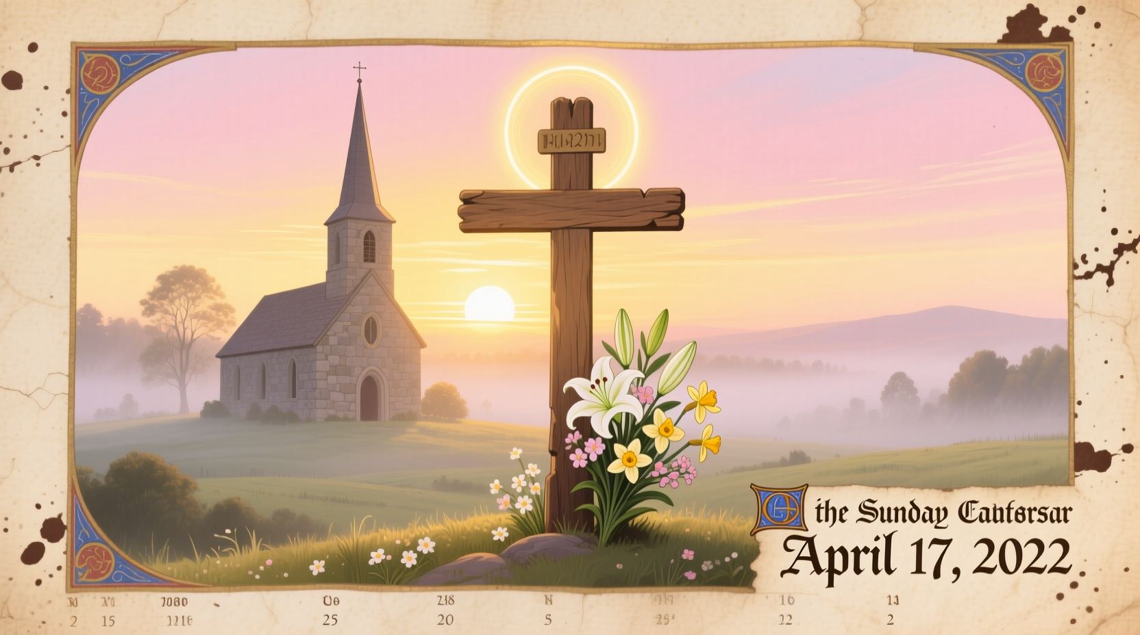 how many days for easter 2022