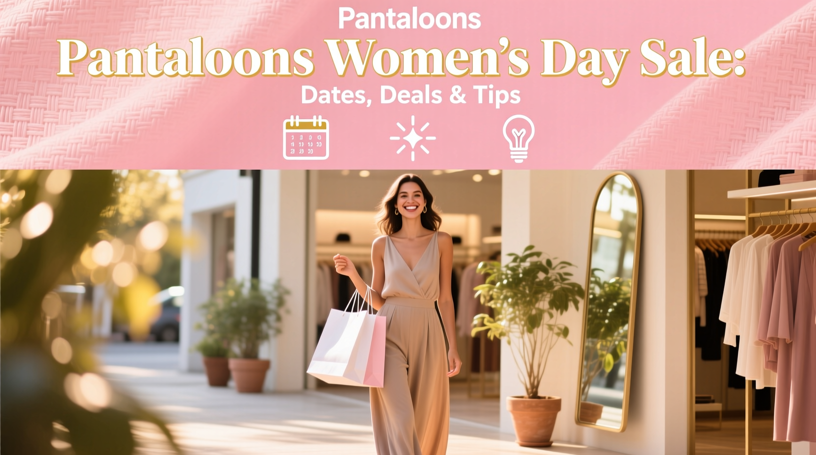 pantaloons womens day sale