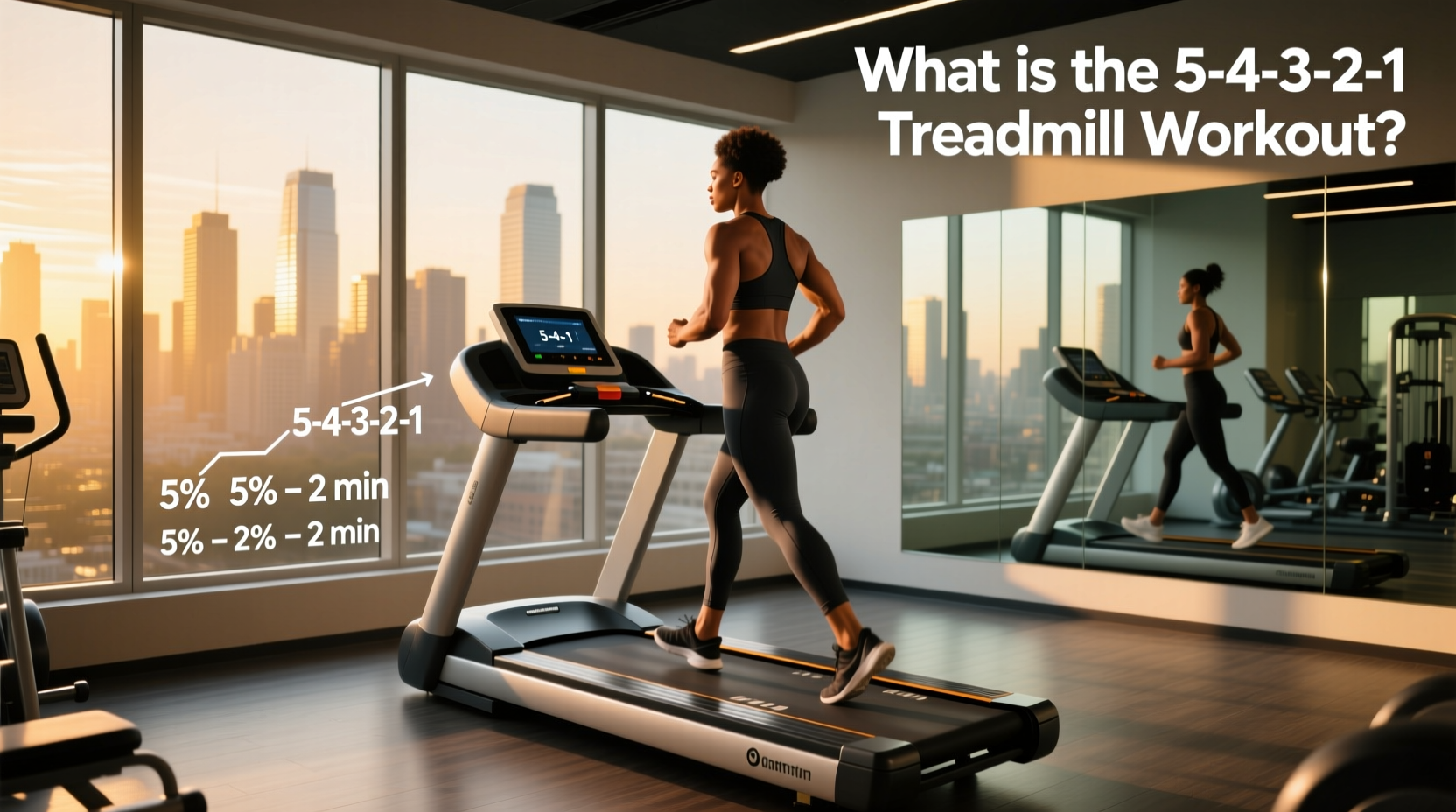 5 4 3 2 1 treadmill incline workout guide
