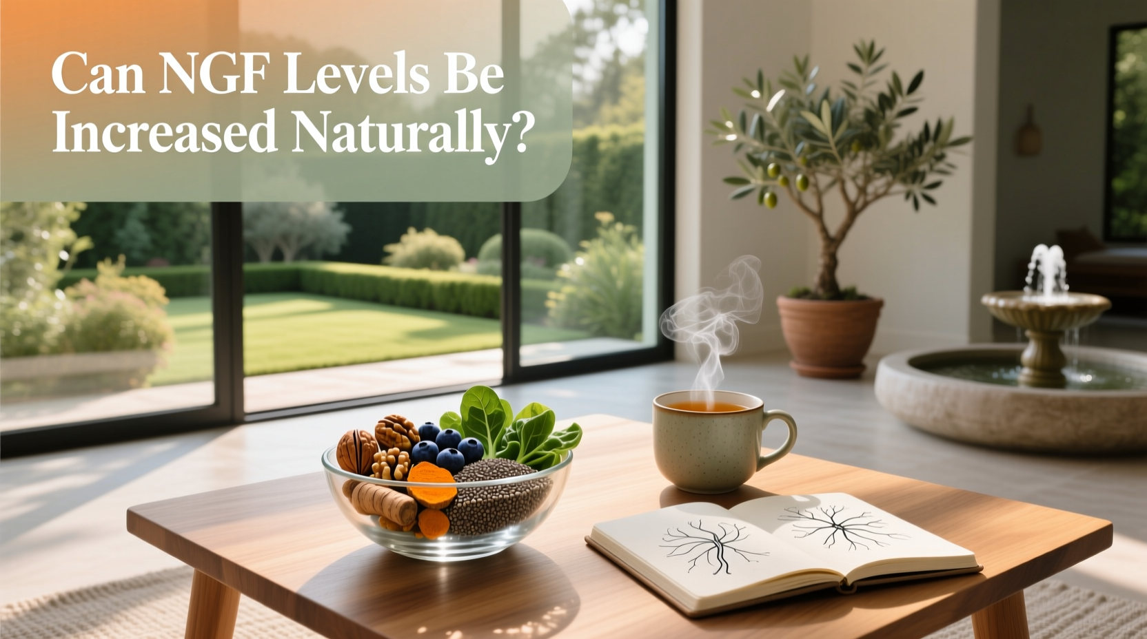 can ngf levels be increased naturally 