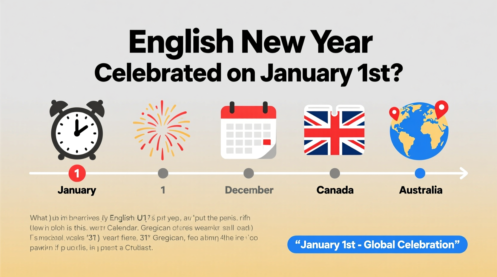 what is english new year