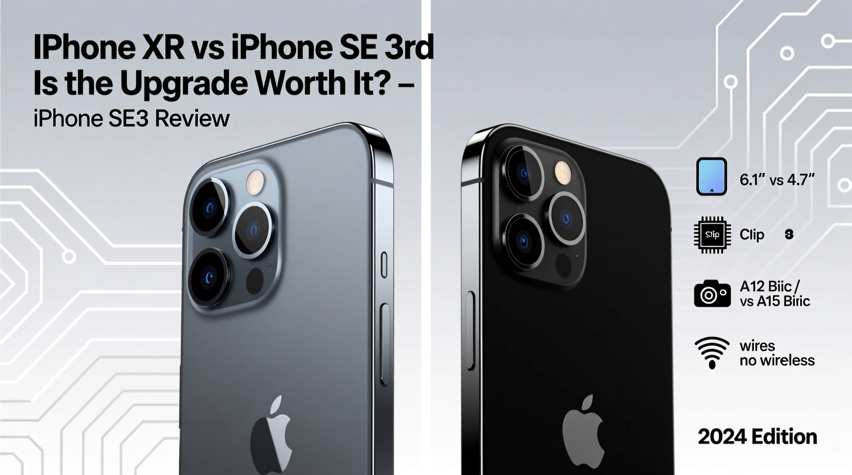 iphone xr vs iphone se 3rd gen is the newer se really worth the upgrade