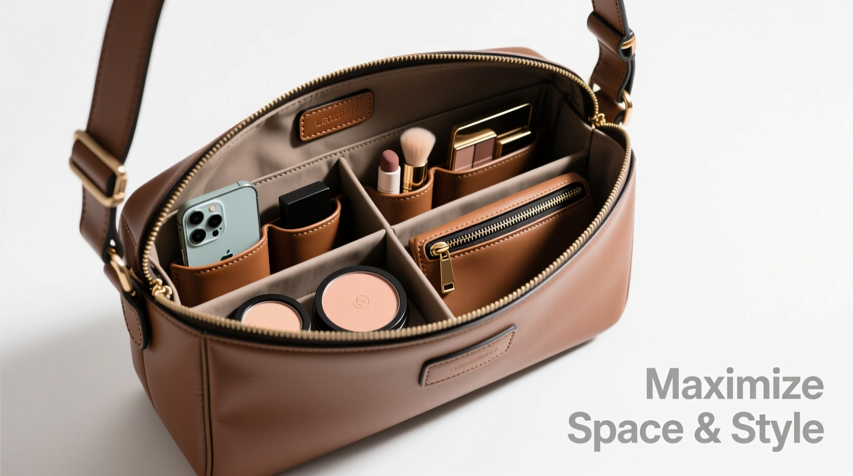 maximize space and style expert strategies to organize your large capacity underarm bag efficiently