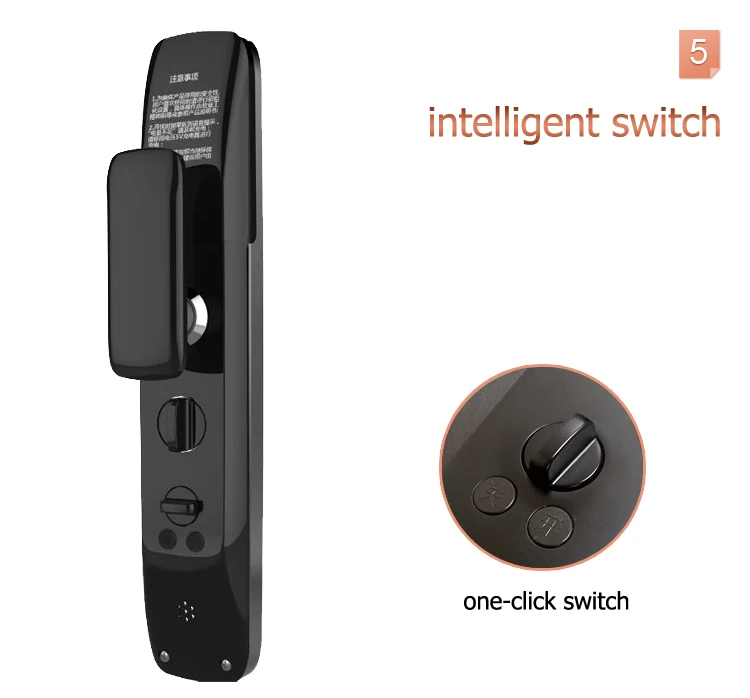 Fully automatic fingerprint door lock smart lock