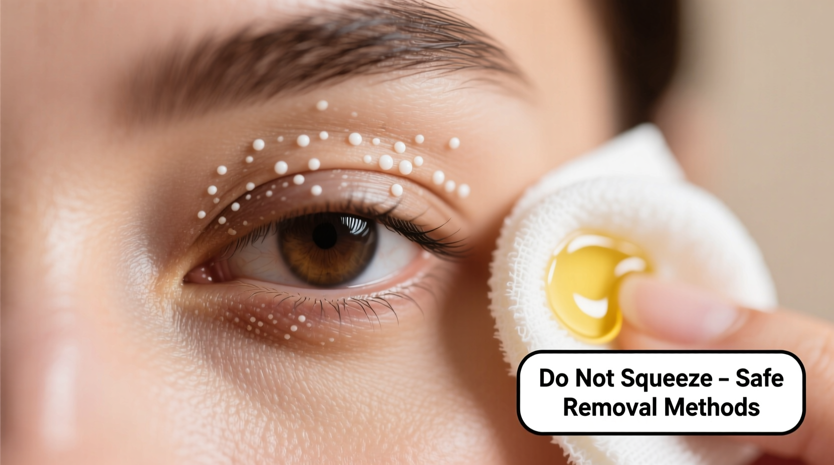 effective and safe methods to remove milia from your eyelids at home