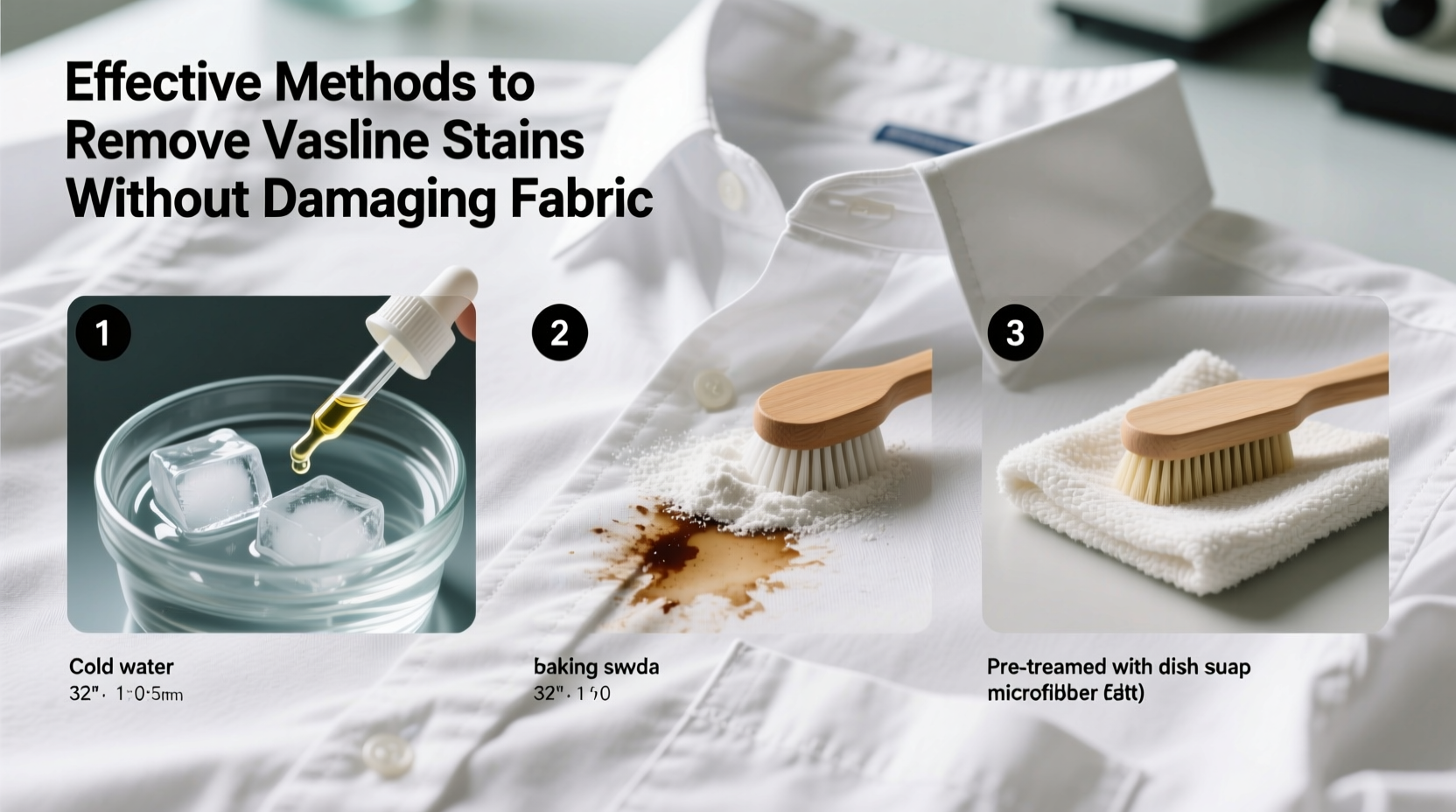 Effective Methods To Remove Vaseline Stains From Clothes Without ...