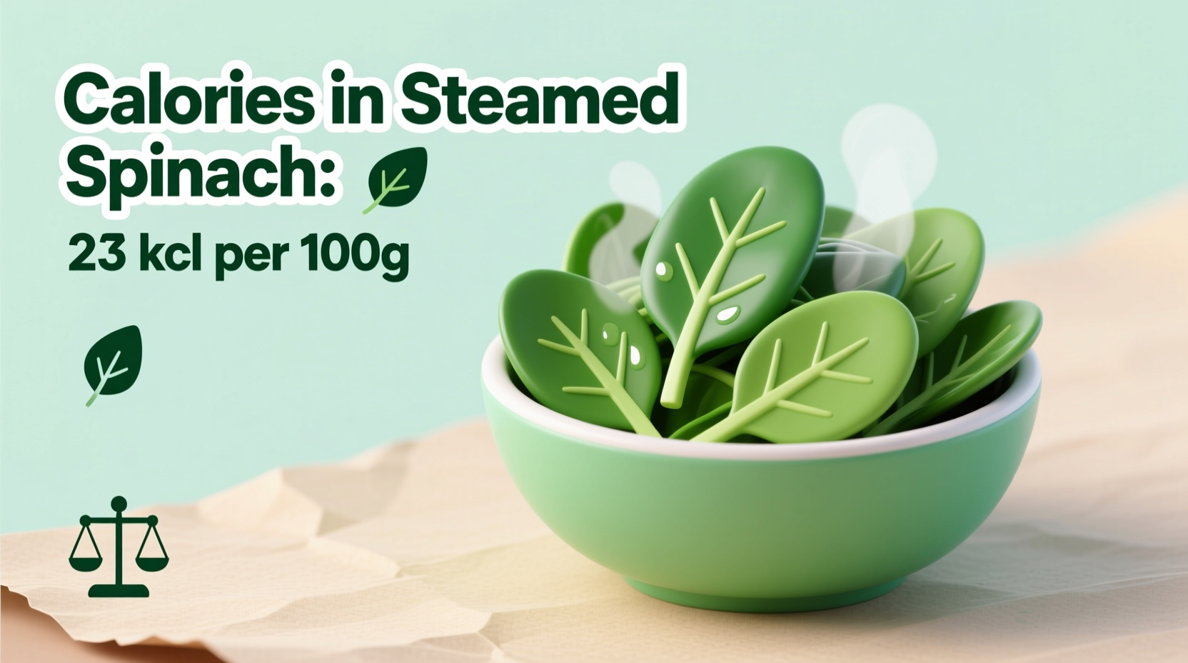 Calories in Steamed Spinach: Exact Count & Nutrition Facts