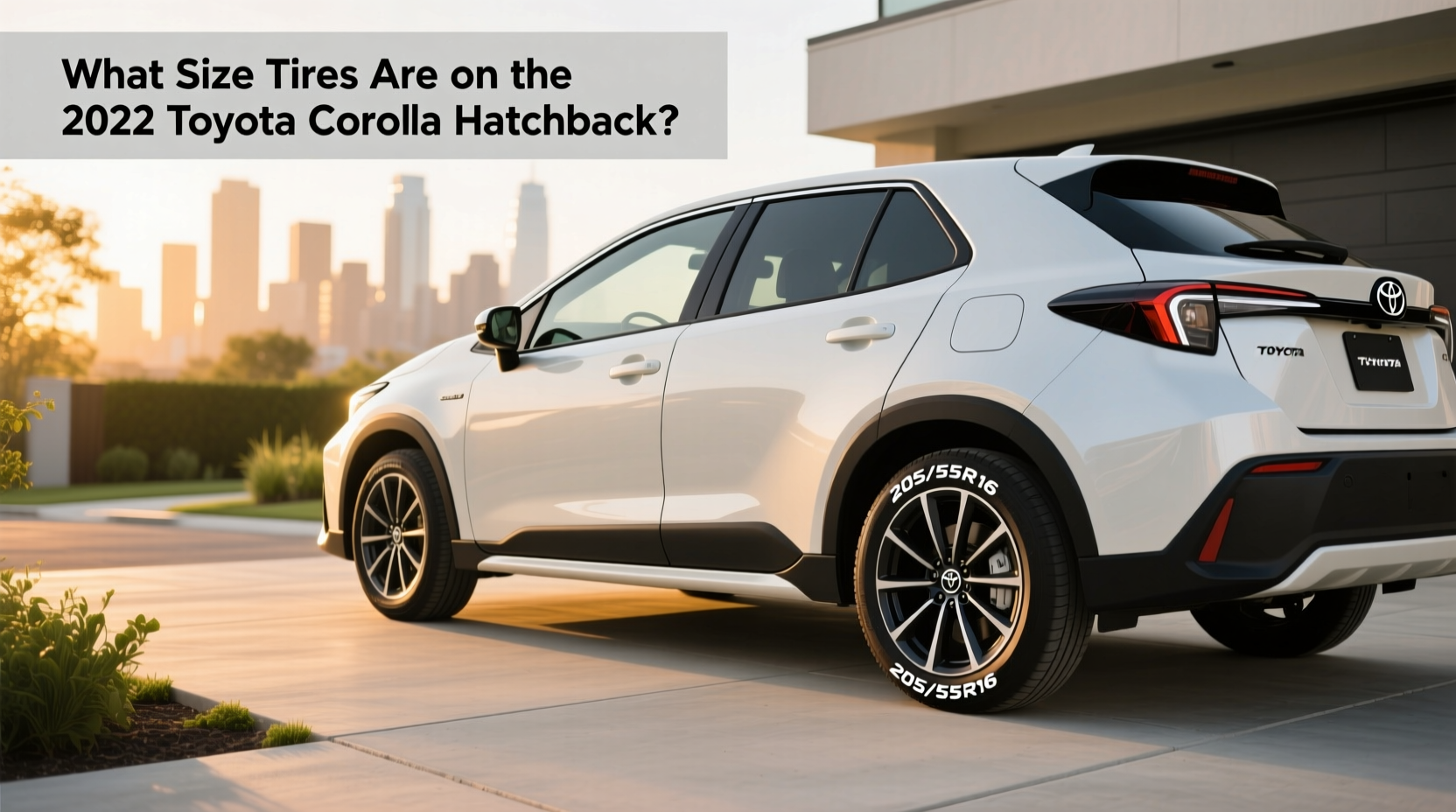 2022 Corolla Hatchback Tire Size Guide