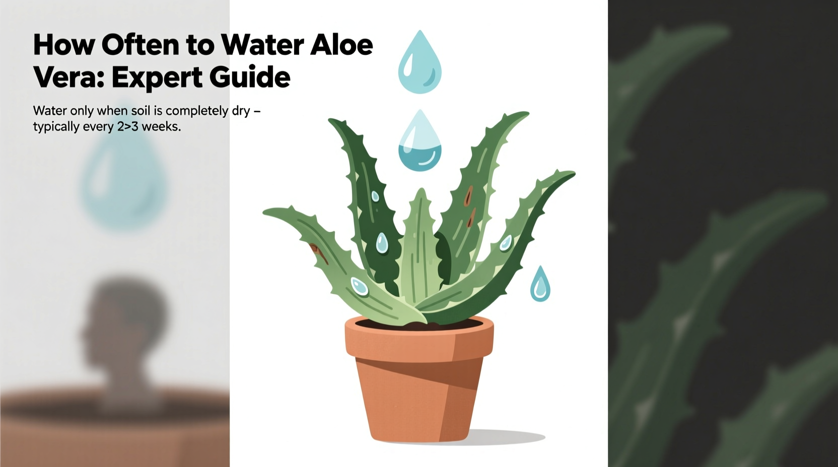 how often do you water an aloe vera plant