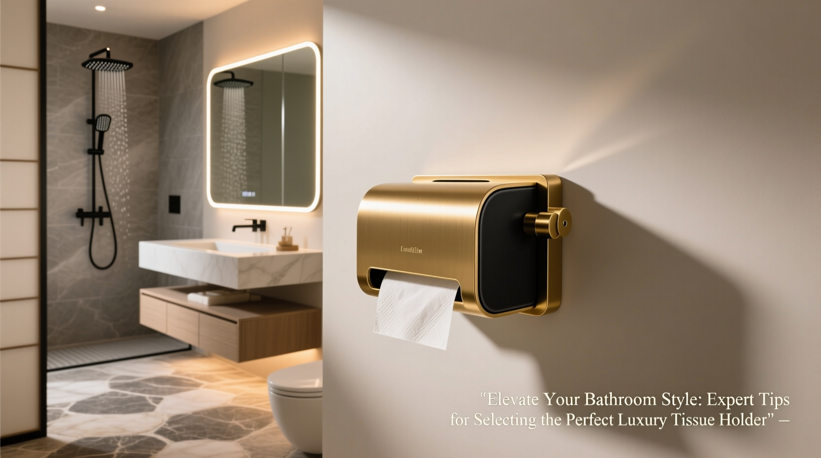 elevate your bathroom style expert tips for selecting the perfect luxury tissue holder