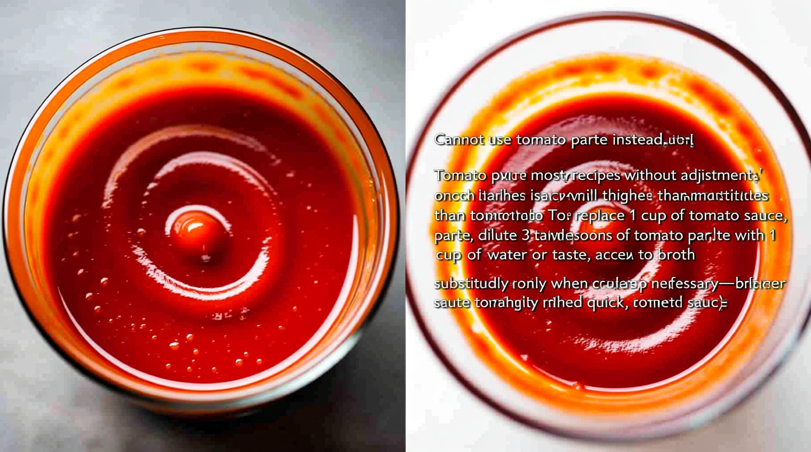 Tomato Paste Instead of Tomato Sauce: Exact Substitution Guide