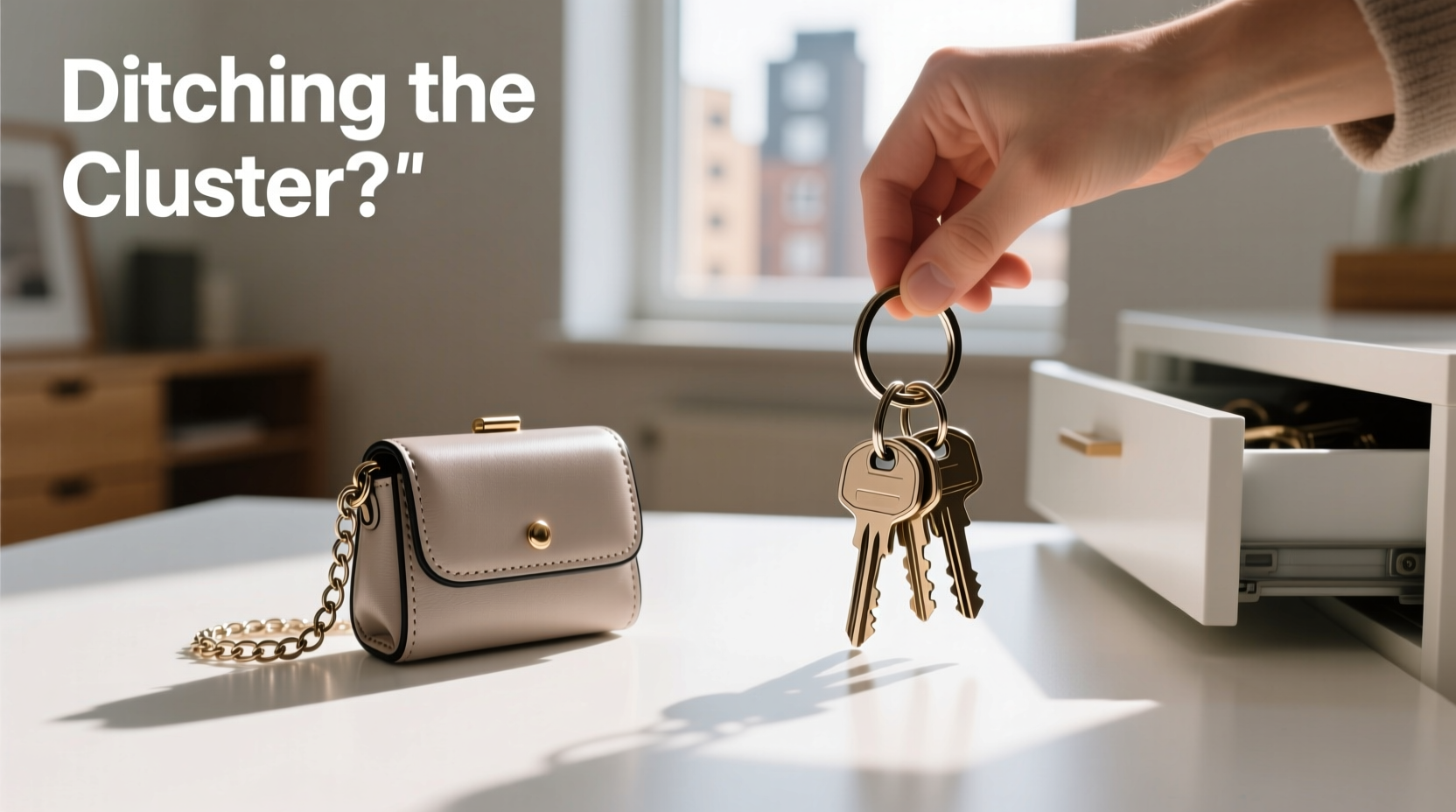 mini purse keychain vs regular keychain are people actually ditching their regular keychains