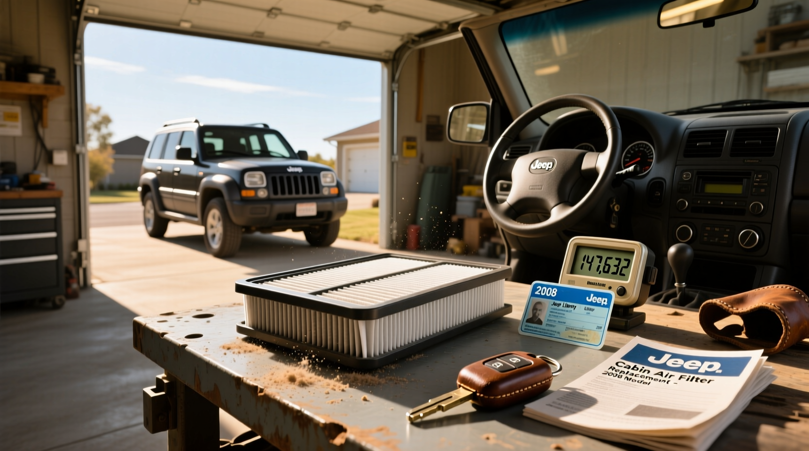 2008 Jeep Liberty Cabin Air Filter & Value Guide