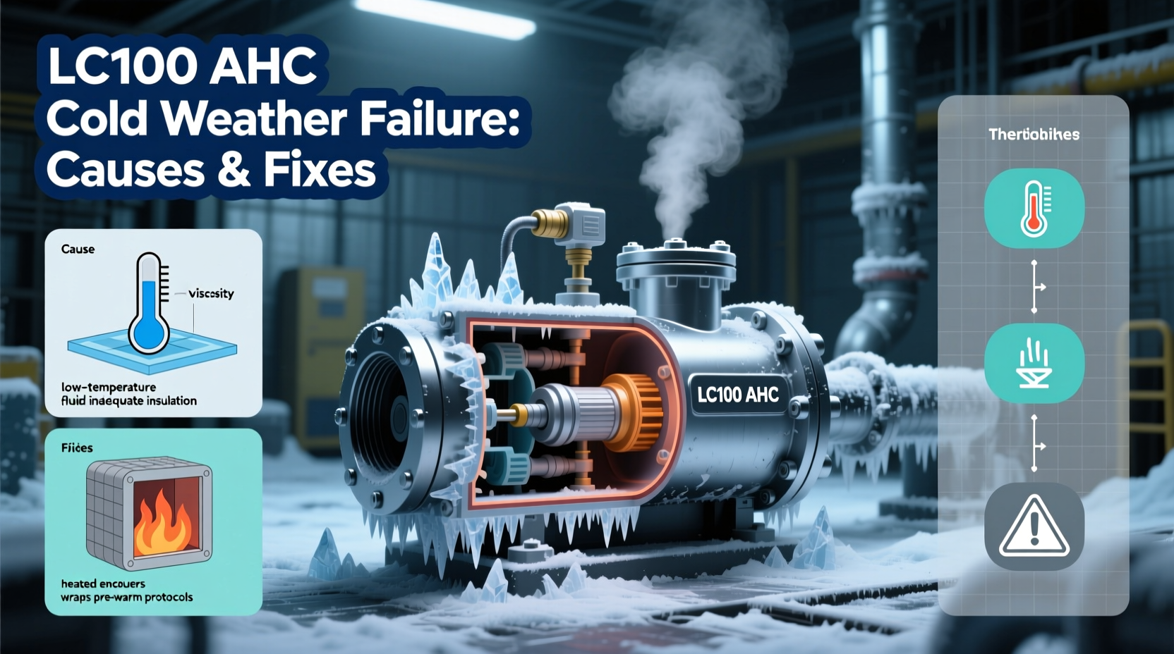 lc100 ahc cold weather failure
