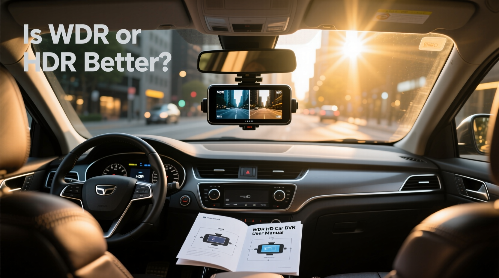 How to Choose WDR HD Car DVR User Manual, Is WDR or HDR Better?