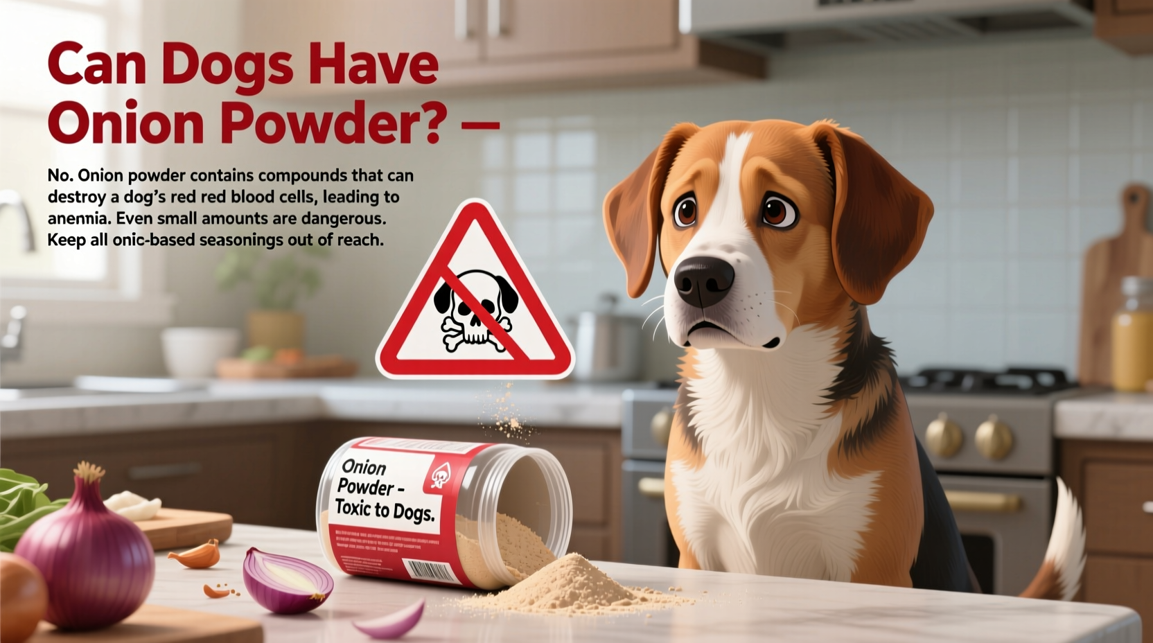 Can Dogs Have Onion Powder? Critical Safety Facts