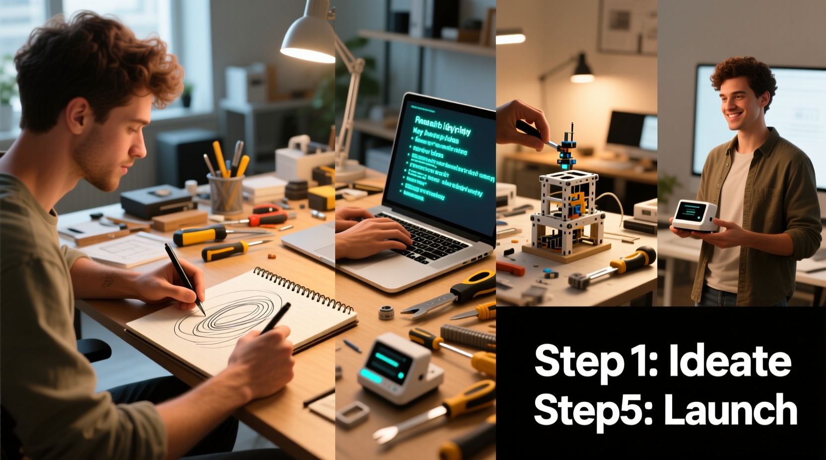 how to build this a step by step guide to turning your idea into reality