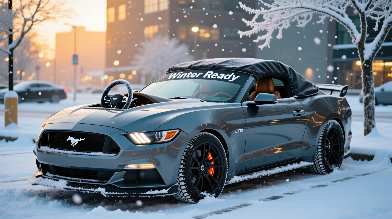 mustang 2017 winter accessories