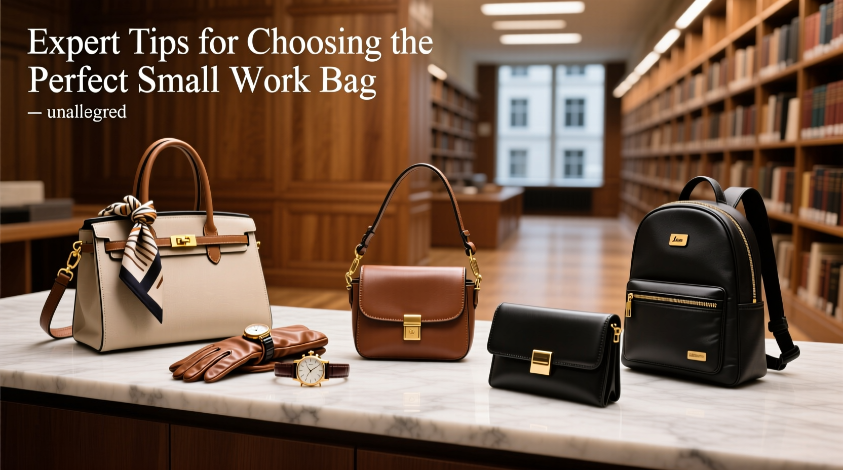 expert tips for choosing the perfect small work bag to suit your style and needs