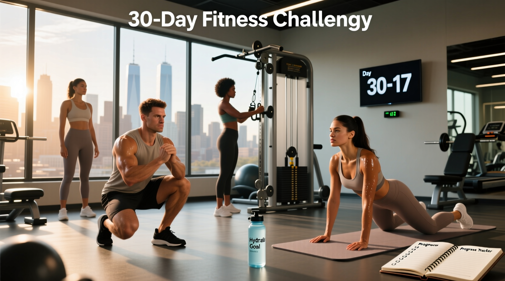 30 day fitness challenges for all levels