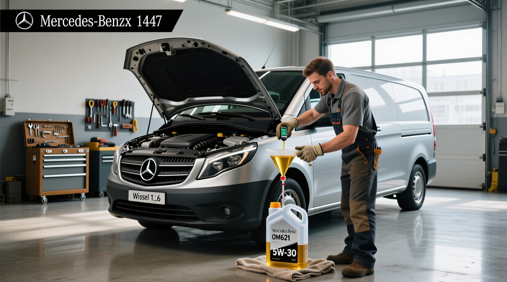 How Much Oil Does a Mercedes Vito W447 1.6 Diesel Take? Buying & Maintenance Guide