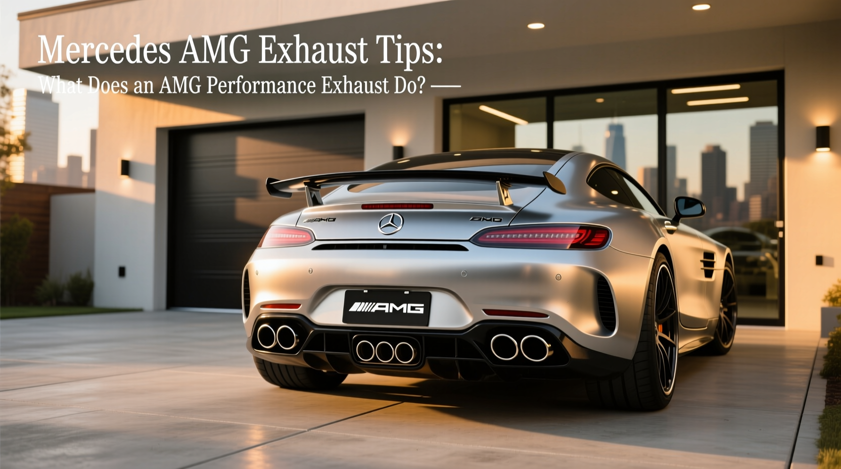 How to Choose Mercedes AMG Exhaust Tips: Buying Guide