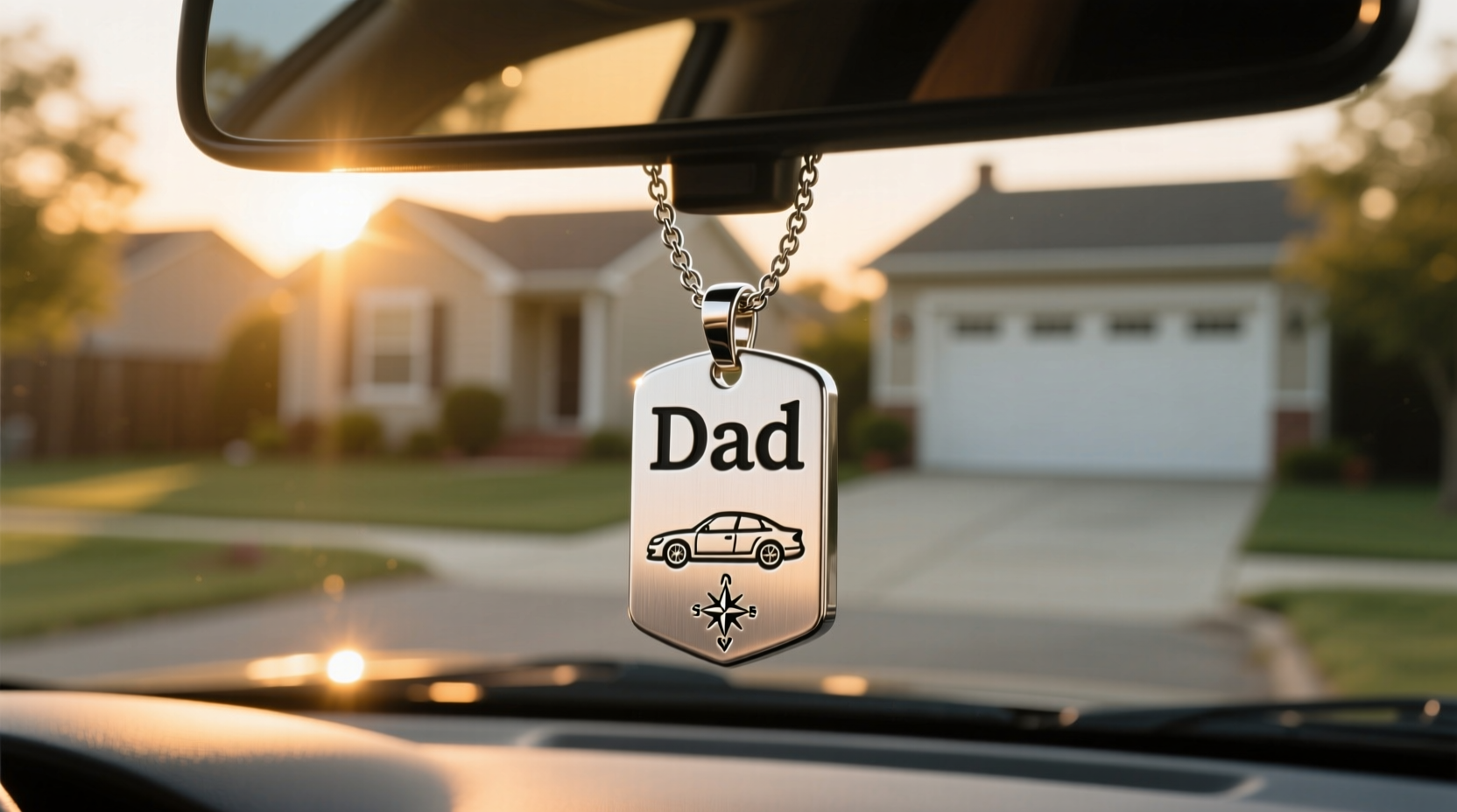 fathers day gift is a car pendant cooler than a rearview mirror charm