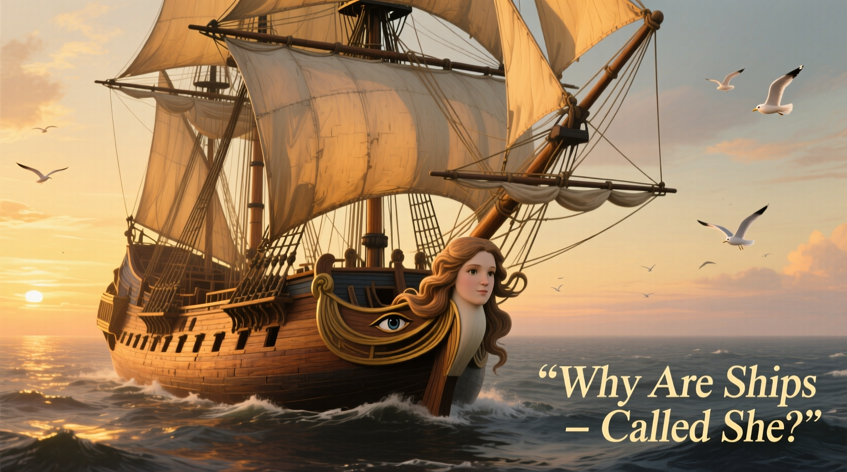 why are ships called she exploring the history tradition